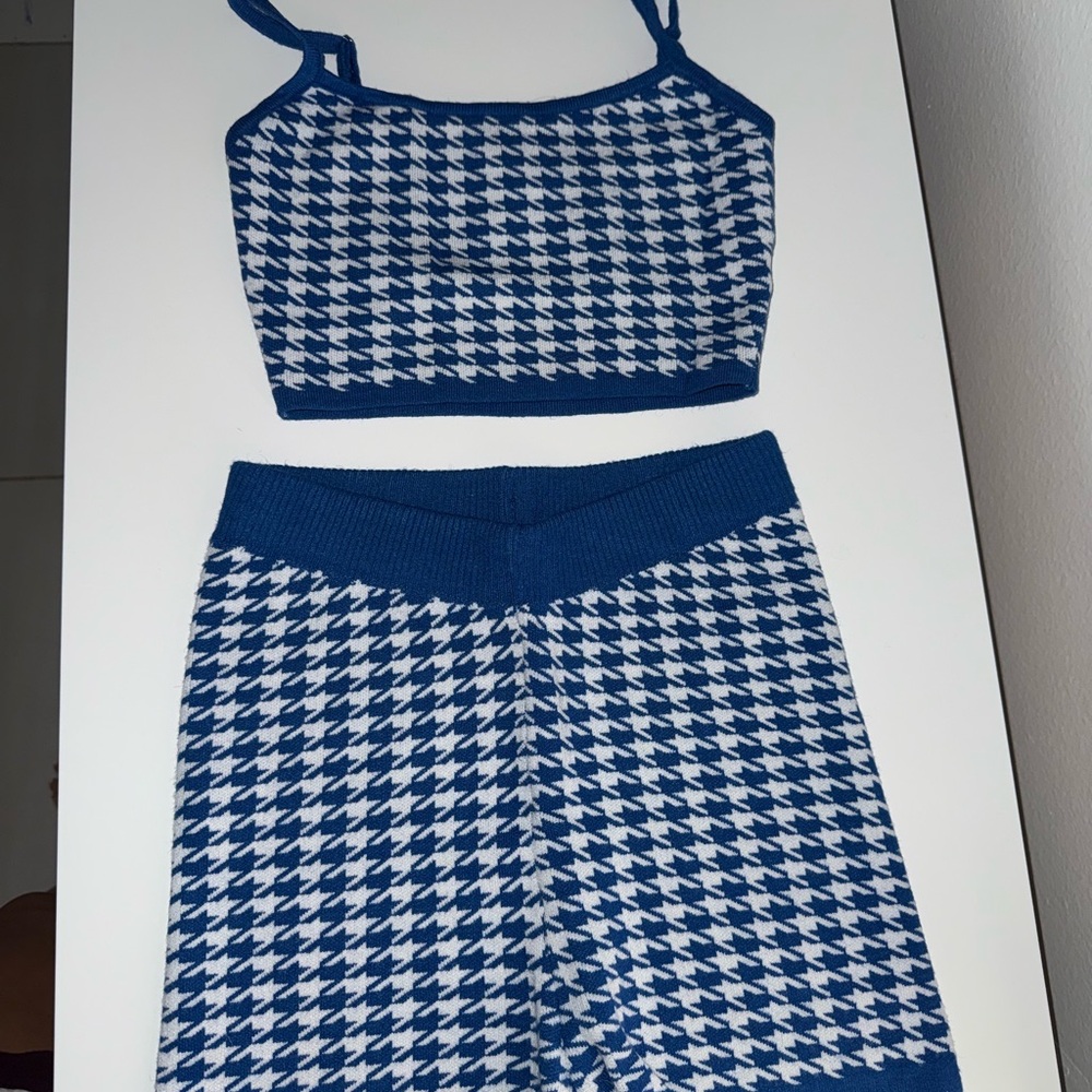 Princess Polly Houndstooth Knit Set